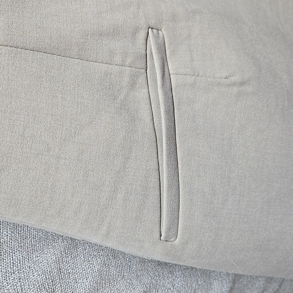 Zara, Mini Dress, Fitted, Cream, Taupe, XS, Fully Lined, Stretch, Polyester - Picture 9 of 16